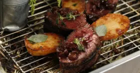 Receita de Fraldinha Assada com Batatas