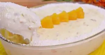 Receita de Geladão de Abacaxi para o Natal