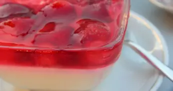 Receita de Gelatina com Morango