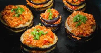 Receita de Lasanha Vegana de Berinjela e Tofu