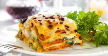 Receita de Lasanha Vegetariana Gourmet