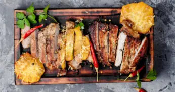 Receita de Lombo Recheado com Abacaxi para o Natal