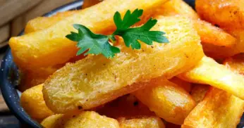 Receita de Mandioca Frita