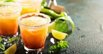 Receita de Margarita Sunrise