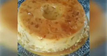 Receita de Pudim de Abacaxi