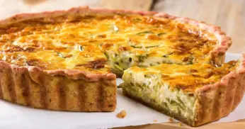 Receita de Quiche para o Natal