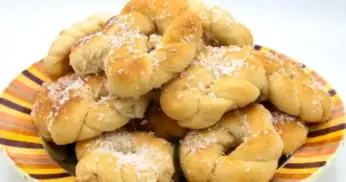 Receita de Rosquinha Doce de Coco