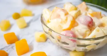 Receita de Salada de Frutas para o Natal