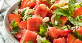 Receita de Salada de Melancia