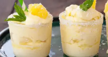 Receita de Sorvete de Abacaxi com Coco