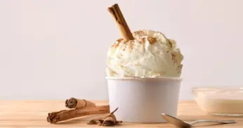 Receita de Sorvete de Canela