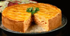 Receita de Torta de Bacalhau com Requeijão para o Natal