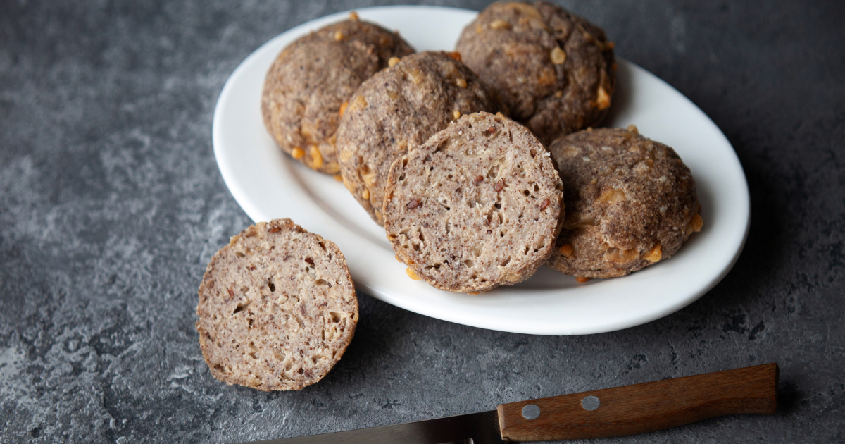 pãozinho de abóbora low carb