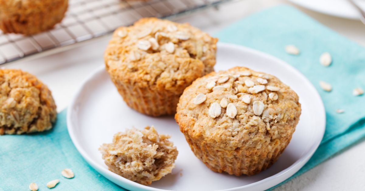 bolinho de banana com aveia