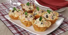 Receita de Cestinha de Massa de Pastel na Airfryer