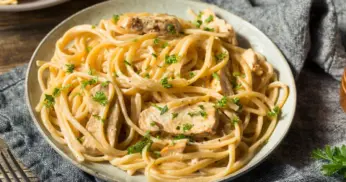 Receita de Fettuccine com Frango