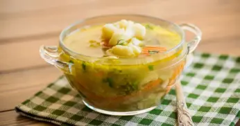 Receita de Sopa de Feijão Branco e Legumes