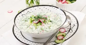 Receita de Sopa Fria de Pepino