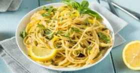 Receita de Spaghetti Al Limone