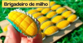 Brigadeiro de Milho para Festa Junina