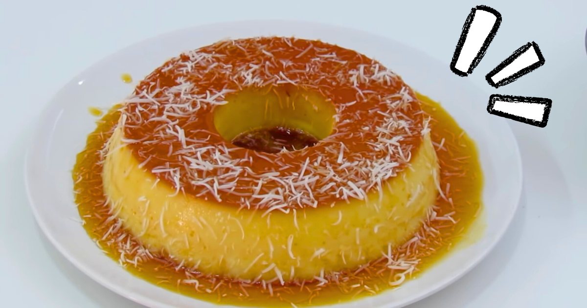 pudim de coco receitas de mãe