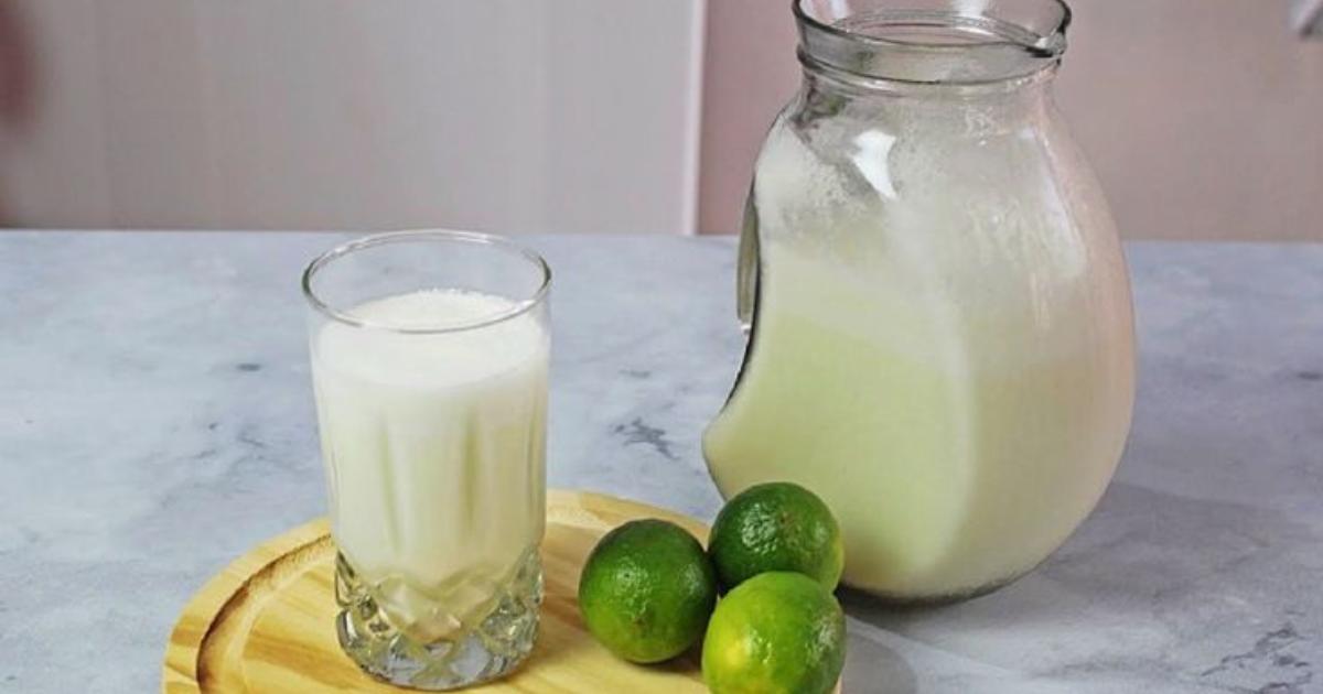 Aprenda a Fazer Limonada de Leite de Coco