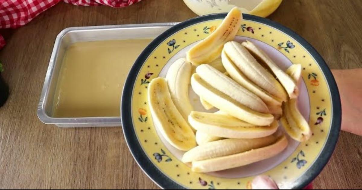 Aroma de Banana Bolo com Massa Fofinha e Deliciosa