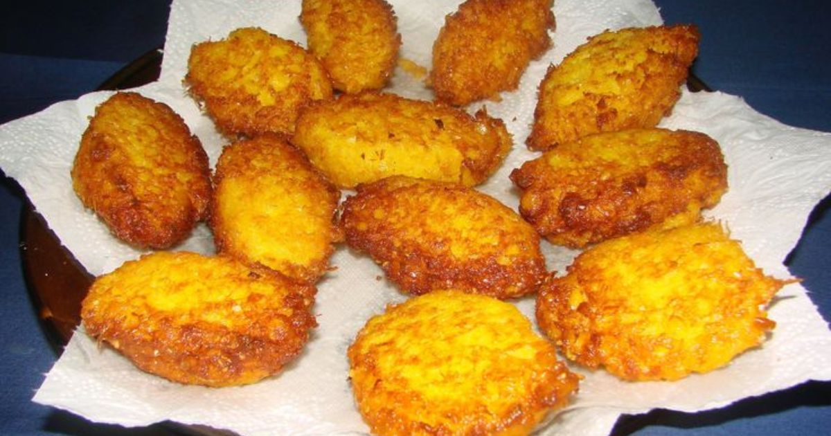 Bolinho de Banana na Frigideira Vegano