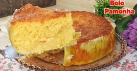 Bolo Pamonha sem Farinha de Trigo e sem Fubá para Sua Festa Junina