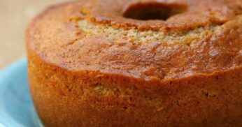 Bolo de Canela com Aveia