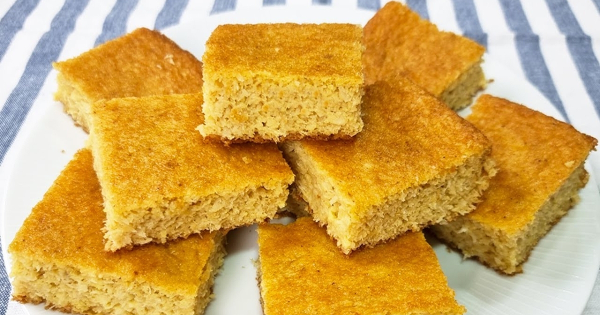 Bolo de Milho Low Carb para o São João