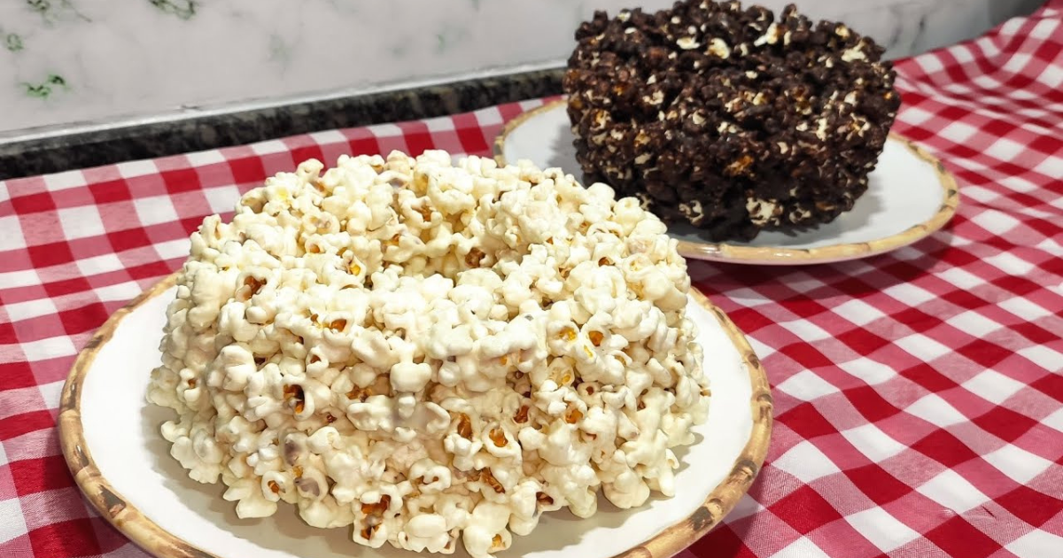 Bolo de Pipoca Diferente para Festa Junina