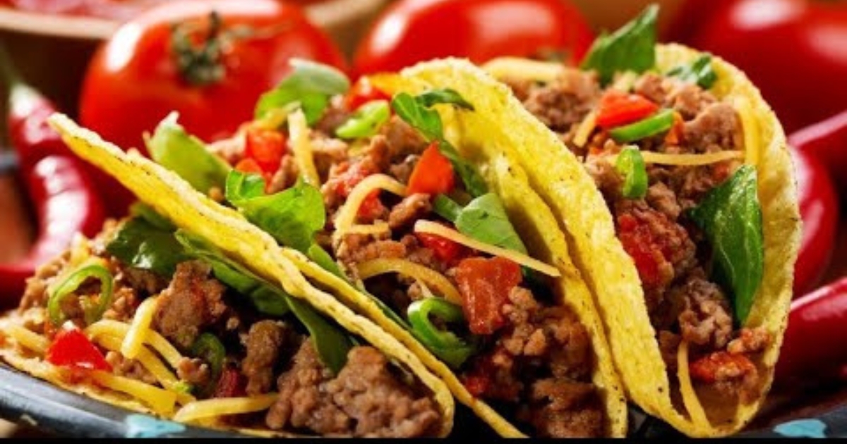 Como Fazer Tacos Com Rap10 Recheado Com Carne Moída