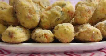 Croquete Vegetariano de Batata e Cenoura