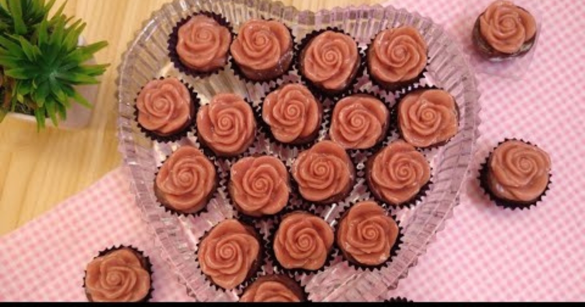 Delicadas Rosas de Brigadeiro Florescendo o Sabor sem Corantes