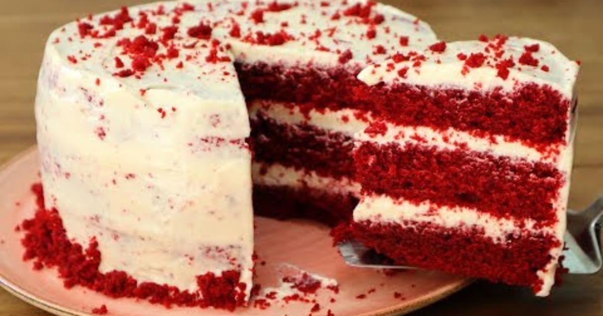 Bolo Red Velvet Tradicional Para Uma Sobremesa Perfeita