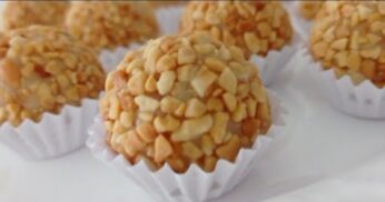 Receita de Brigadeiro de Amendoim Crocante Para Decorar sua Mesa de Festa Junina