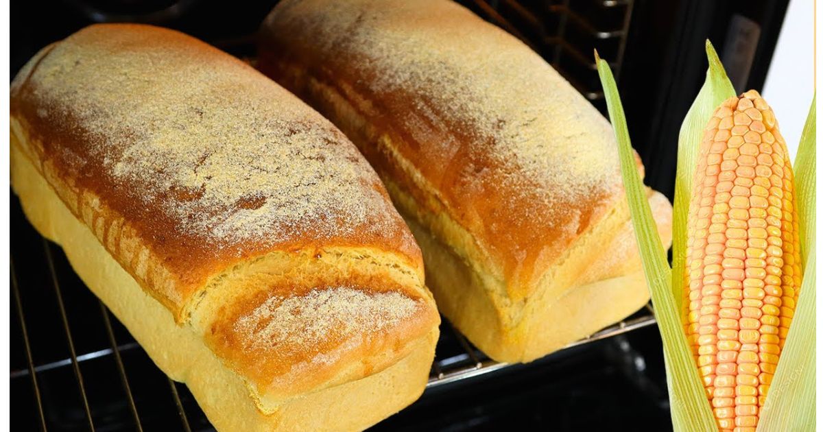 Milharal de Fofura Receita Simples de Pão de Milho Super Fofinho