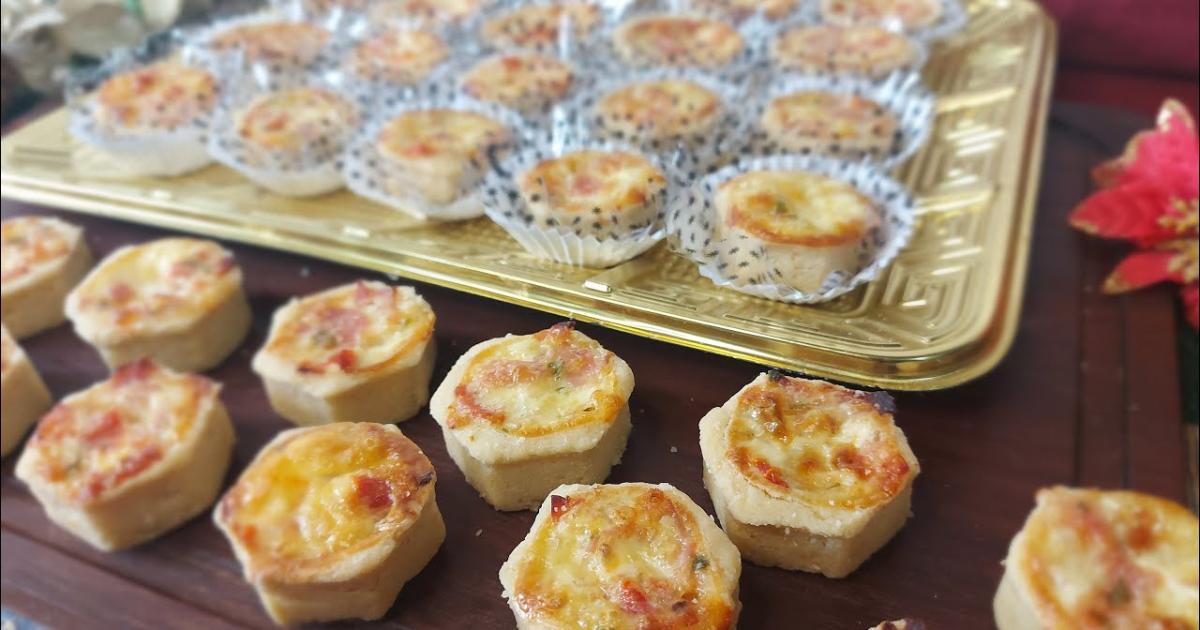 Quiche de Queijo e Presunto O Salgado Festivo que Vai Conquistar Seu Paladar!