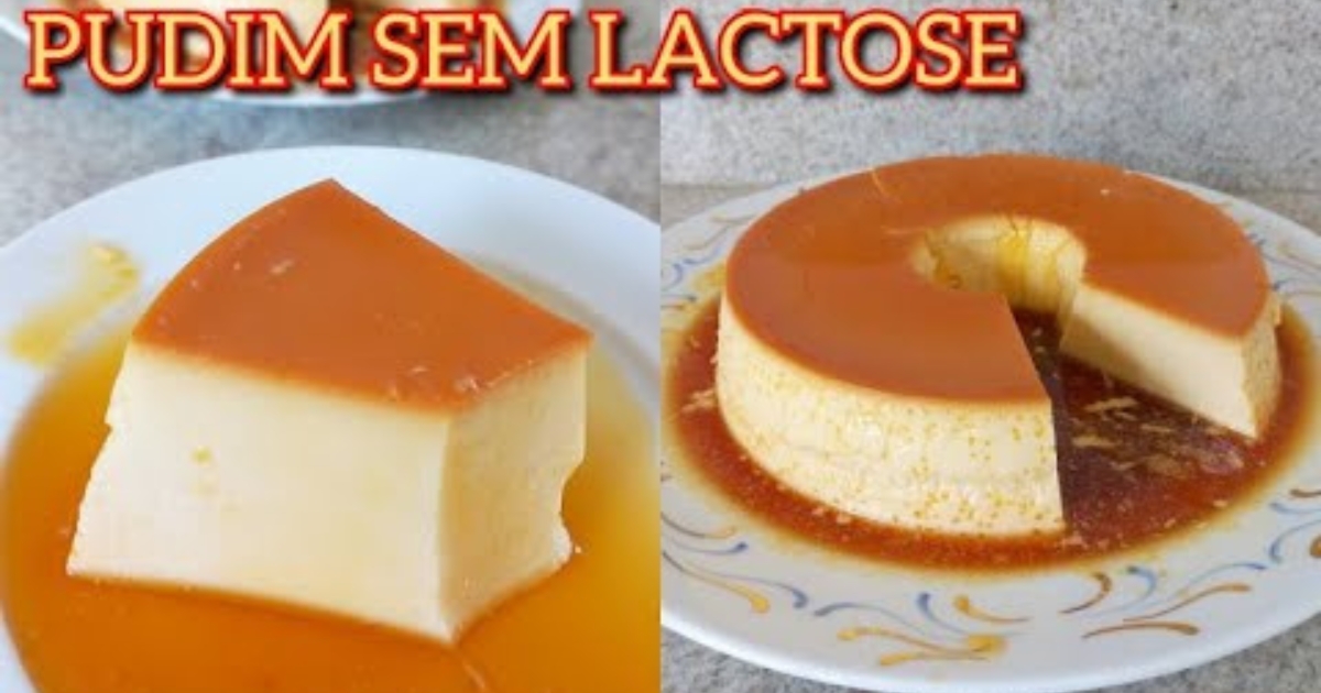 Receita Deliciosa do Pudim Sem Lactose