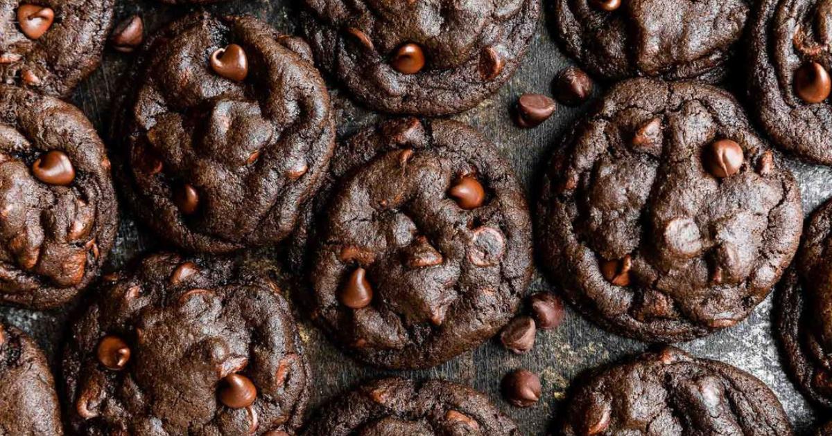 Receita Vegana de Cookie de Chocolate