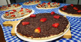 Receita de Pizza Doce