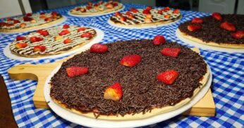 Receita de Pizza Doce