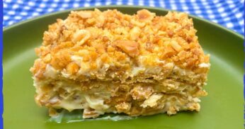 Receita do Pavê de Amendoim Fácil, Rápido e Delicioso para sua festa de São João