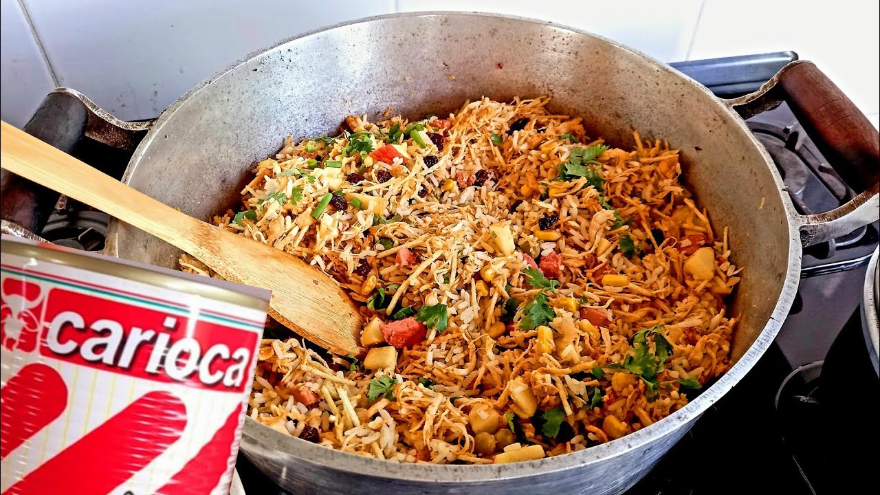 Arroz Com Galinha Paraense Com Maça