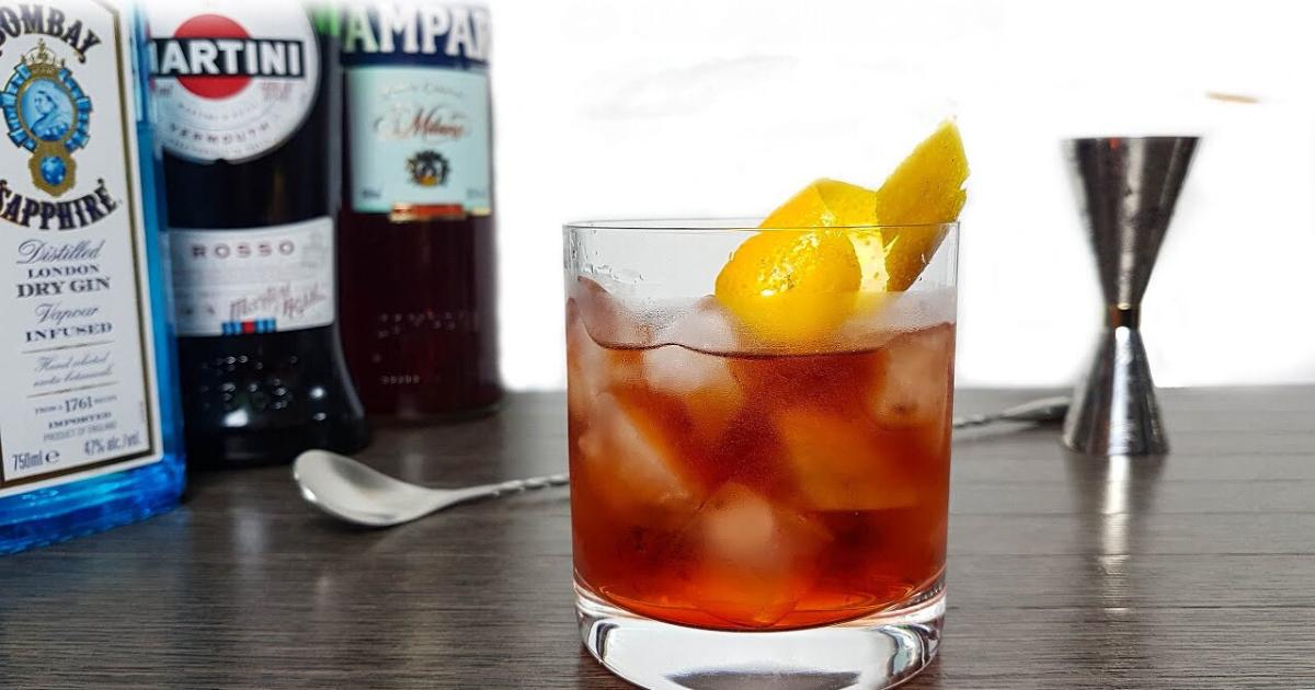 Aprenda a Fazer o Drink Negroni