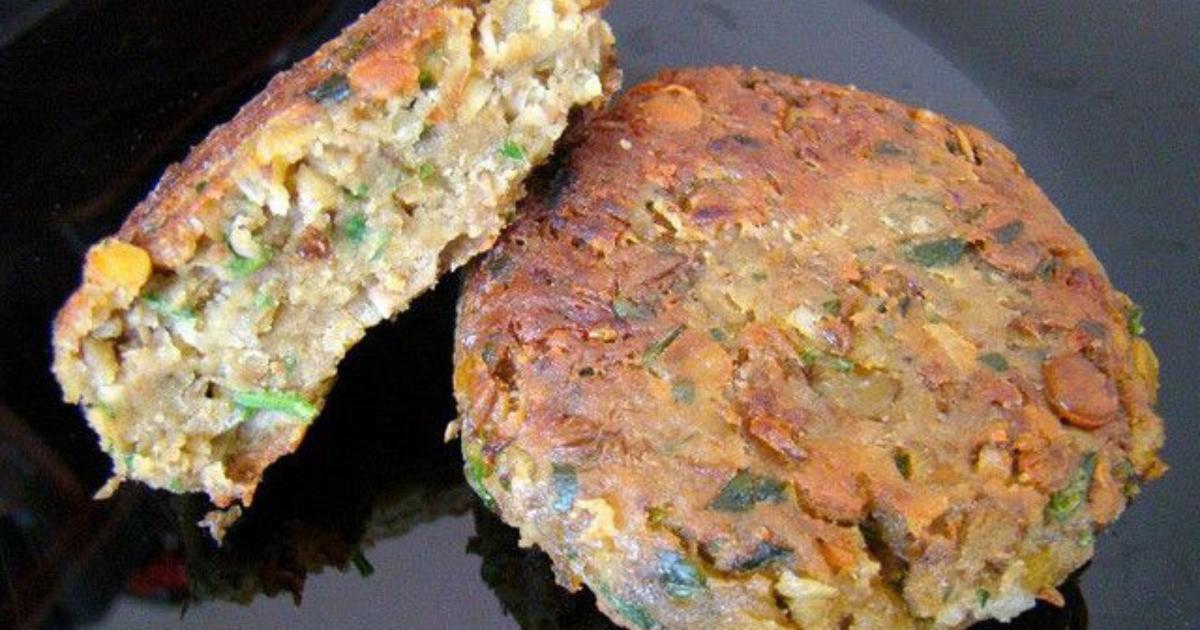 Bolinho de Lentilha Vegano