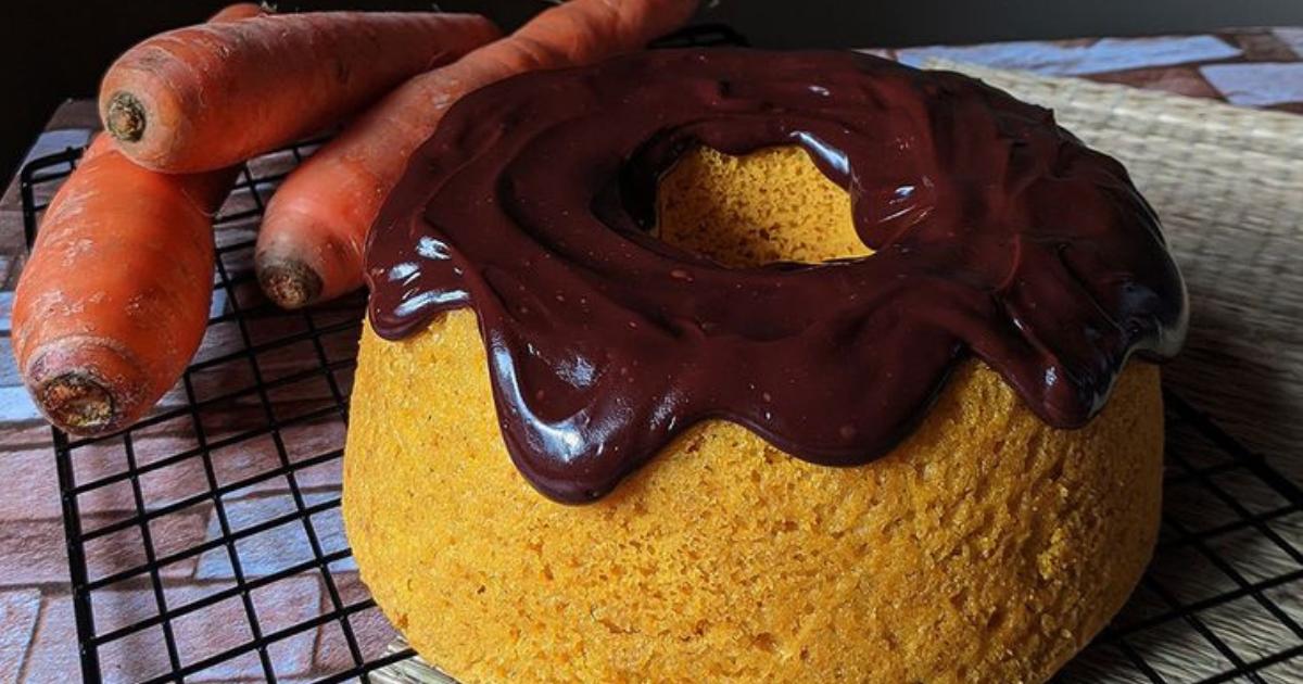 Bolo de Cenoura Vegano