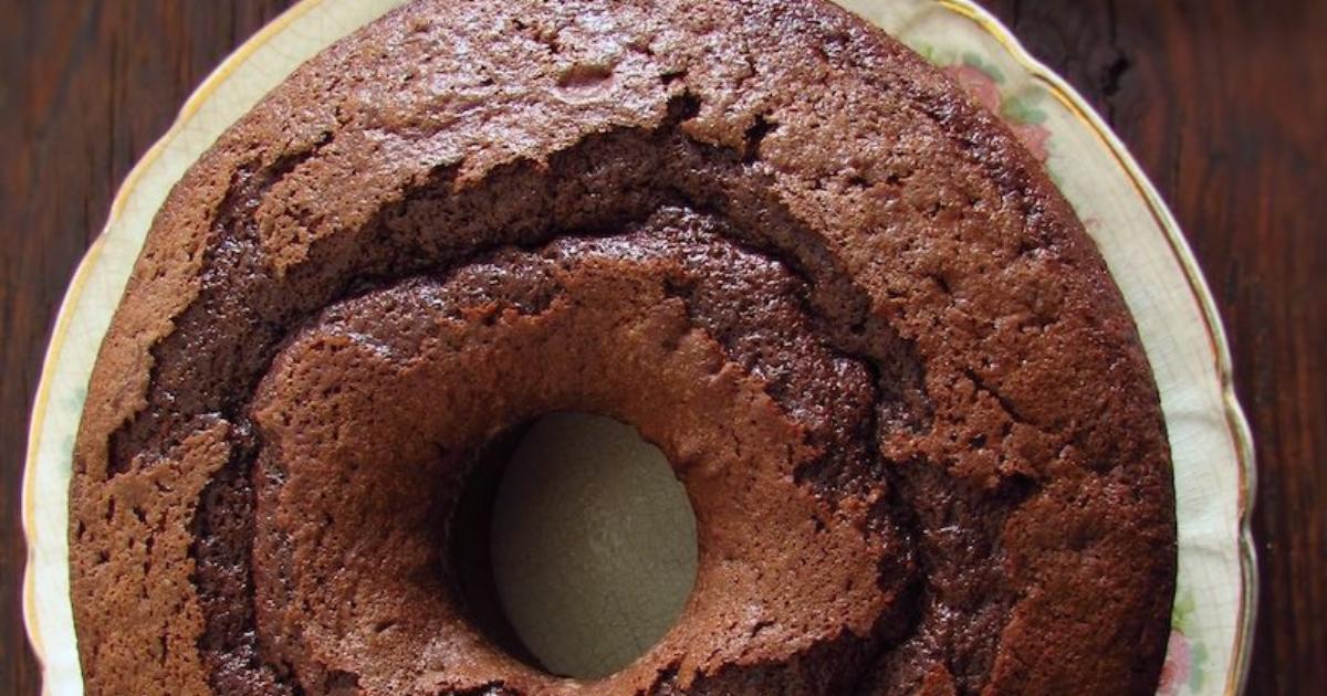 Bolo de Chocolate Vegano