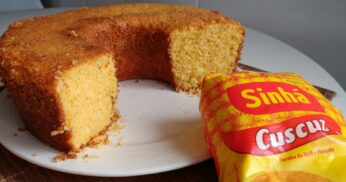 Bolo de Cuscuz com Flocão de Milho: Receita Fácil para um Bolo Fofinho e Saboroso